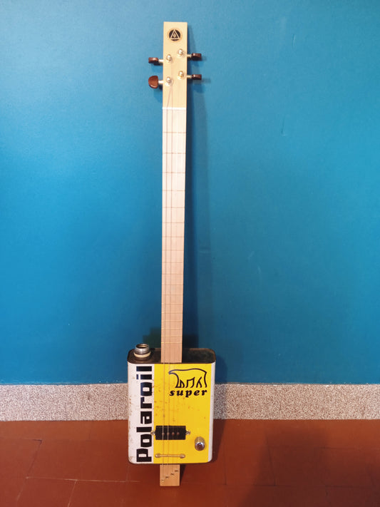 Guitare bidon 4 cordes - POLAROIL