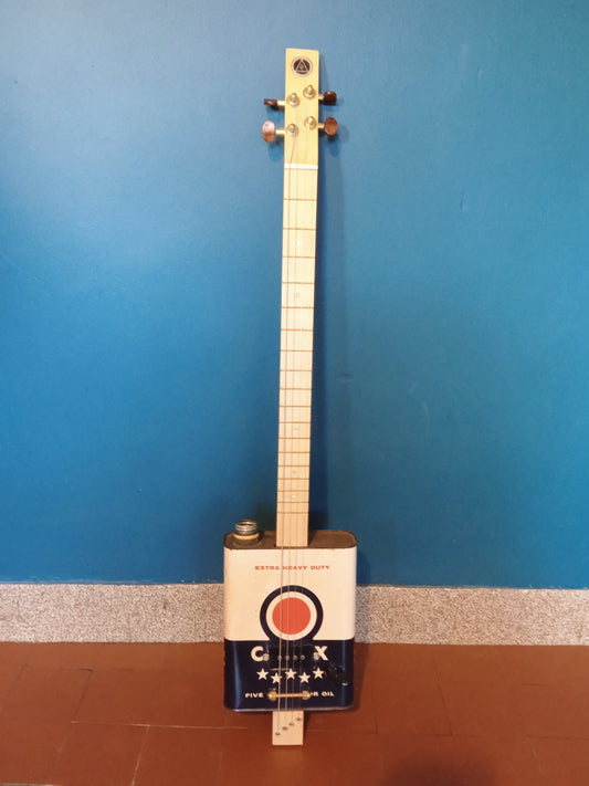Guitare bidon 4 cordes - CALTEX